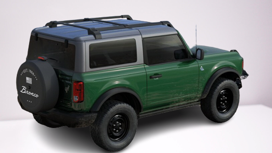 2021/22 ford bronco black diamond 4 door - eruption green metallic color